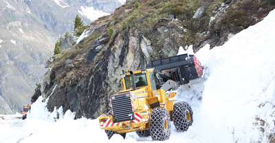 Val d'Isère mardi 5 juin 2018