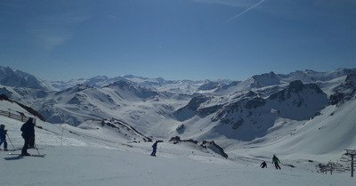 Tignes dimanche 22 avril 2018