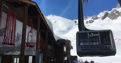 Courchevel samedi 21 avril 2018