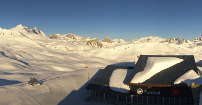 Val d'Isère mardi 17 avril 2018