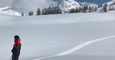 Abri&egrave;s-Ristolas en Queyras mardi 27 mars 2018