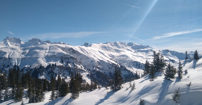 Arêches Beaufort jeudi 8 mars 2018