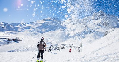 Courchevel lundi 19 f&eacute;vrier 2018