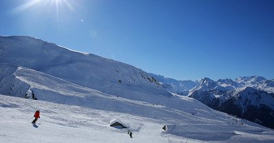 La Plagne vendredi 9 f&eacute;vrier 2018