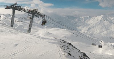 Les Menuires lundi 5 f&eacute;vrier 2018