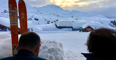 La Plagne dimanche 4 février 2018