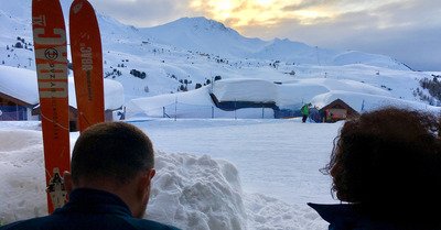 La Plagne dimanche 4 f&eacute;vrier 2018