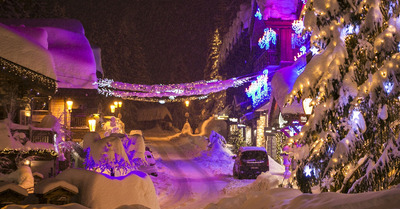 Courchevel lundi 22 janvier 2018