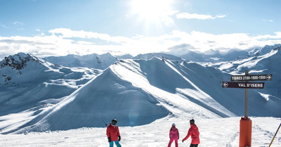 Val d'Isère vendredi 12 janvier 2018