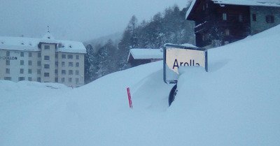Arolla mardi 9 janvier 2018