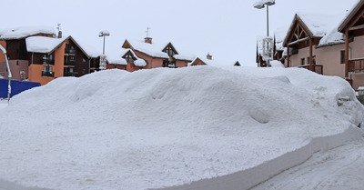 Valmeinier mardi 9 janvier 2018