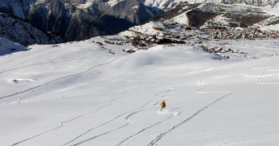 Alpe d'Huez mercredi 13 décembre 2017