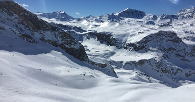 Val d'Isère jeudi 16 mars 2017