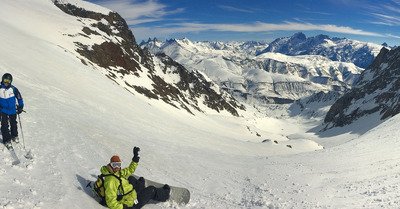 Alpe d'Huez lundi 27 f&eacute;vrier 2017