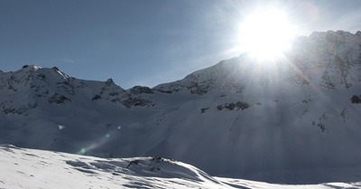 Val d'Isère lundi 30 janvier 2017