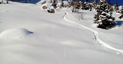 La Giettaz en Aravis lundi 16 janvier 2017