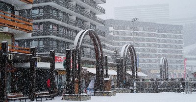 Les Menuires vendredi 13 janvier 2017