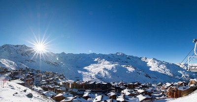 Val Thorens lundi 9 janvier 2017