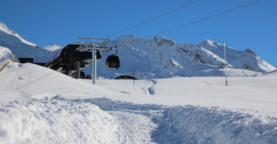 Val d'Isère lundi 7 novembre 2016