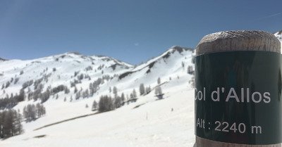 Val d'Allos mardi 26 avril 2016