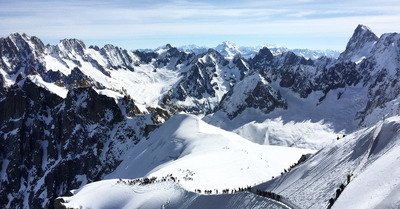 Chamonix lundi 11 avril 2016