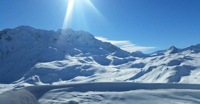 Les Arcs dimanche 21 f&eacute;vrier 2016