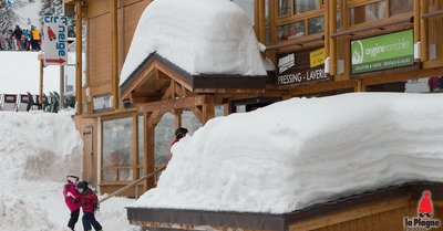 La Plagne lundi 15 f&eacute;vrier 2016
