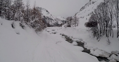 Val d'Isère lundi 18 janvier 2016