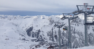 Les Arcs lundi 4 janvier 2016