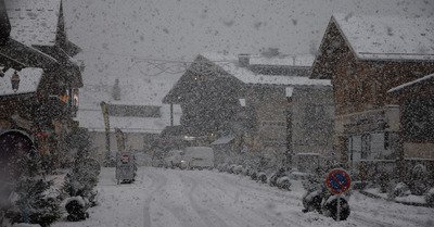 Les Contamines - Montjoie lundi 4 janvier 2016