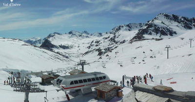 Val d'Isère mardi 14 avril 2015