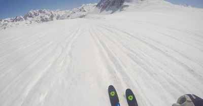 Val d'Isère lundi 13 avril 2015