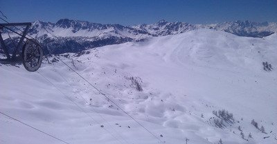 Montgen&egrave;vre mercredi 8 avril 2015