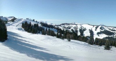 Les Gets lundi 23 mars 2015