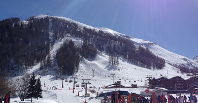 Val d'Isère mardi 10 mars 2015