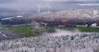 Premi&egrave;res neiges &agrave; Lans en Vercors