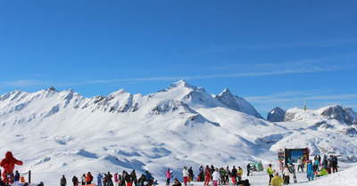 Val d'Isère lundi 9 février 2015