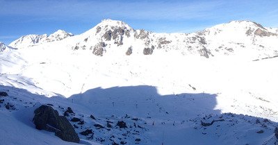 Grand Tourmalet (Bar&egrave;ges - La Mongie) mercredi 28 janvier 2015