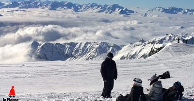 La Plagne samedi 24 janvier 2015