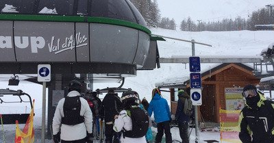 Val d'Allos lundi 19 janvier 2015