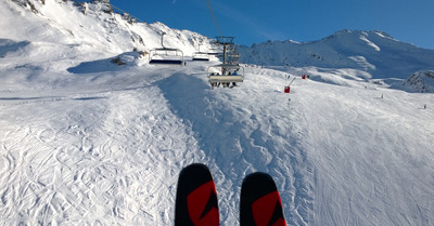 Val d'Isère mardi 6 janvier 2015