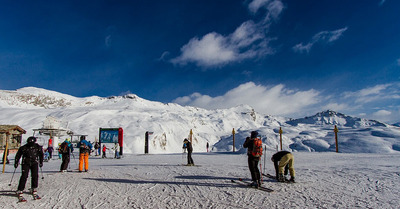 Val d'Isère lundi 5 janvier 2015