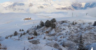 La Plagne mardi 16 d&eacute;cembre 2014