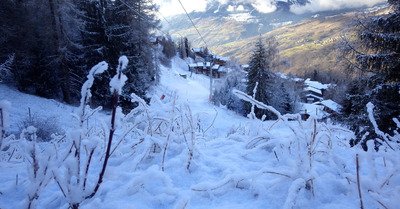 Montchavin-Les Coches mardi 9 d&eacute;cembre 2014