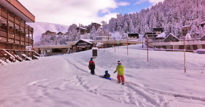 La Plagne dimanche 16 novembre 2014