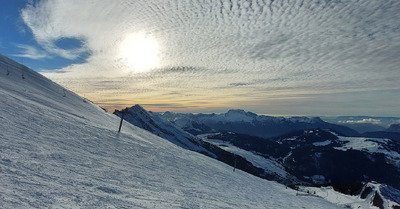 Premiere sortie (Excellente) &agrave; la Clusaz