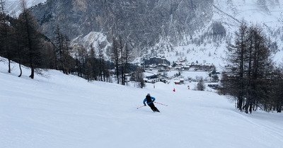 Val d&rsquo;Isere 1&egrave;res Traces - jour 1 