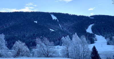 Piste blanche certes…