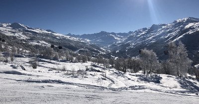 La vall&eacute;e des Belleville depuis Saint-Martin-de-Belleville 