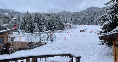 Le front de neige reprend de la couleur 